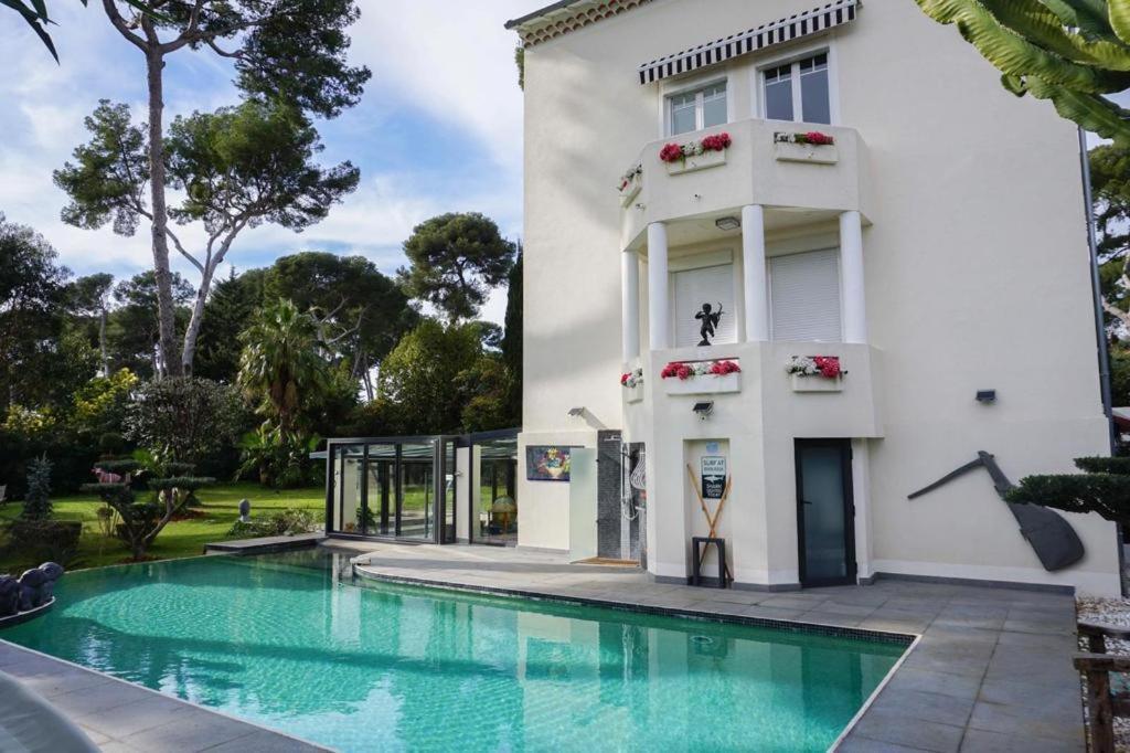 Pousada Un Joyau Vue Cap D'antibes Piscine Body Fitness Sauna &