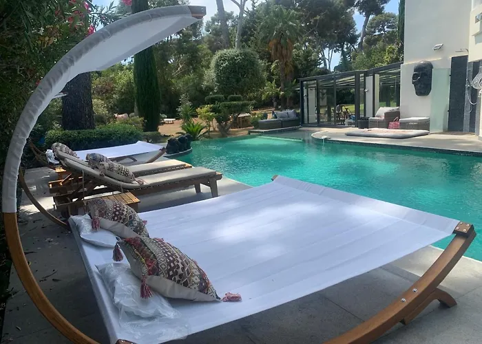 Un Joyau vue Mer Villa Zen Cap d\'Antibes Vue Mer Piscine&Plage