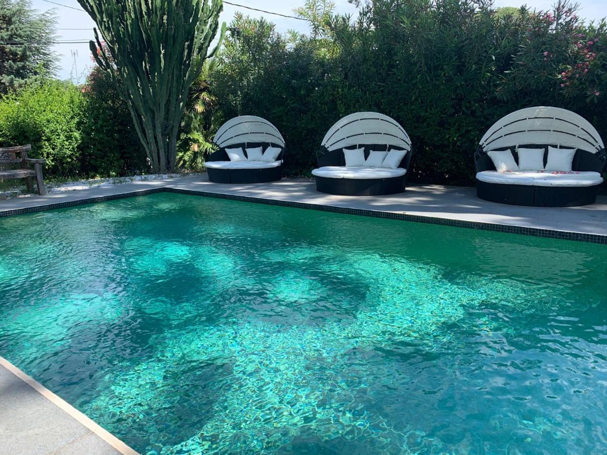 Un Joyau Vue Zen Cap D'antibes Vue Piscine&plage Villa